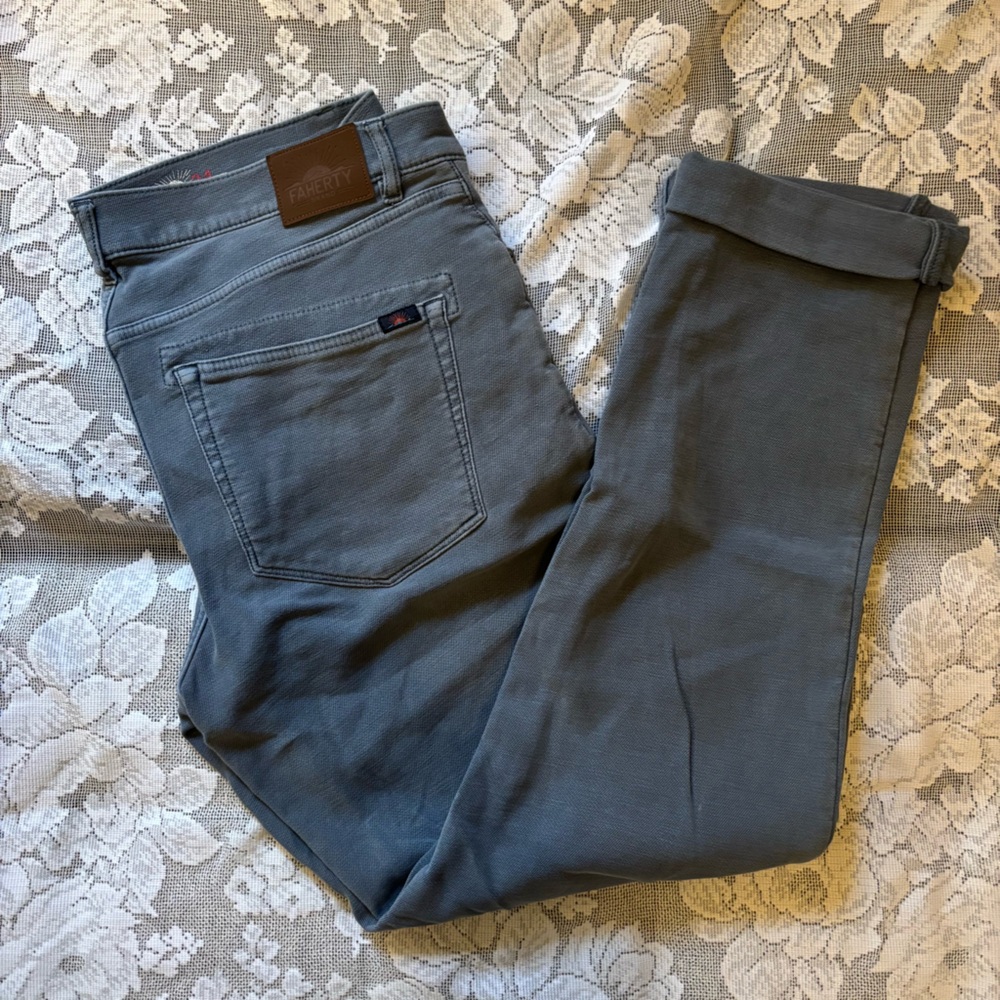 Stretch Terry 5-Pocket Athletic Fit Pant